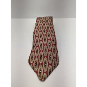 Vintage Countess‎ Mara Paisley All Silk USA Pointed Classic Necktie Tie